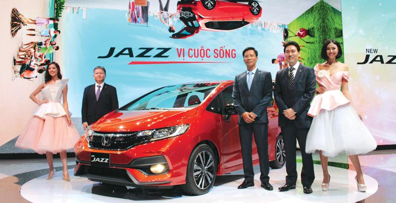 Honda Jazz lần đầu tiên ra mắt thị trường Việt Nam