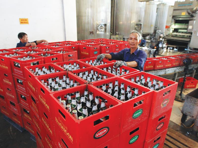 Sabeco hiện nắm thị phần lớn nhất trong thị trường bia Việt Nam. Ảnh: Lê Toàn