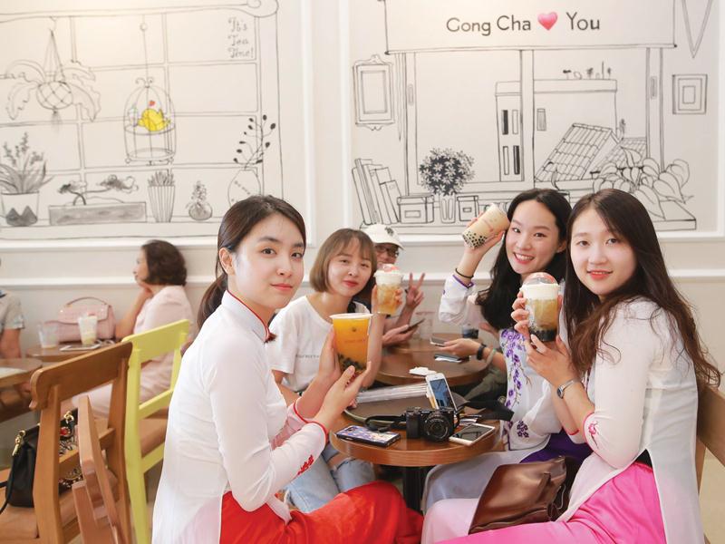 Trà sữa Gong Cha đến từ Đài Loan đang thu hút sự quan tâm của khách hàng Việt.