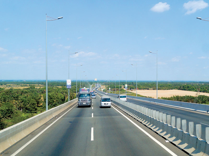 Dự án cao tốc TP.HCM - Long Thành - Dầu Giây, một phân đoạn thuộc tuyến cao tốc Bắc - Nam phía Đông. Ảnh: A.M