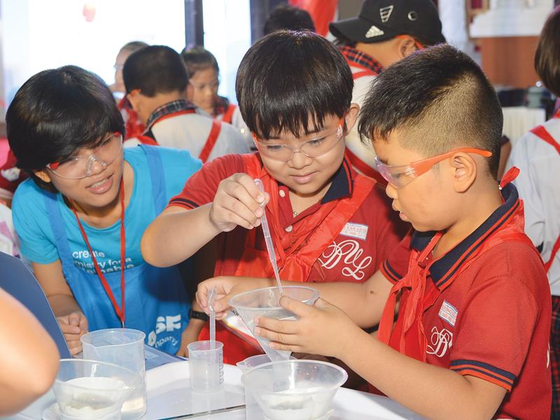 Chương trình BASF Kids’ Lab được BASF tổ chức hàng năm