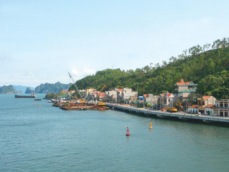 Vân Đồn - một trong 3 đặc khu kinh tế đang được Việt Nam xây dựng.