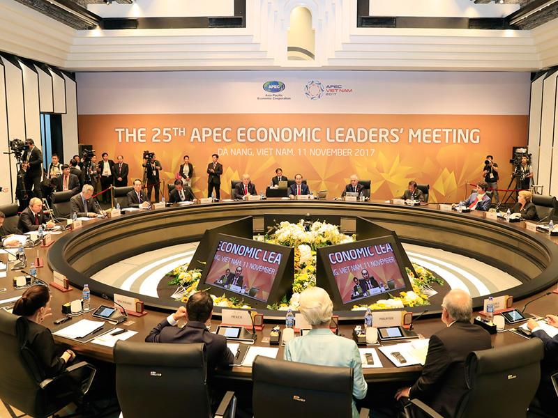 Hội nghị Các nhà lãnh đạo kinh tế APEC lần thứ 25. Ảnh: TTXVN