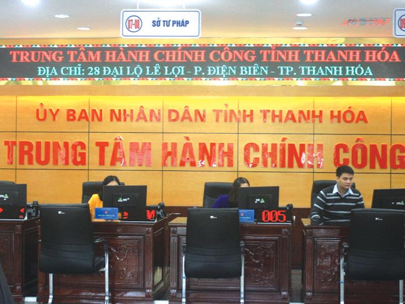 Trung tâm Hành chính công là một mô hình mang tính “đột phá” về cải cách hành chính của tỉnh Thanh Hóa.