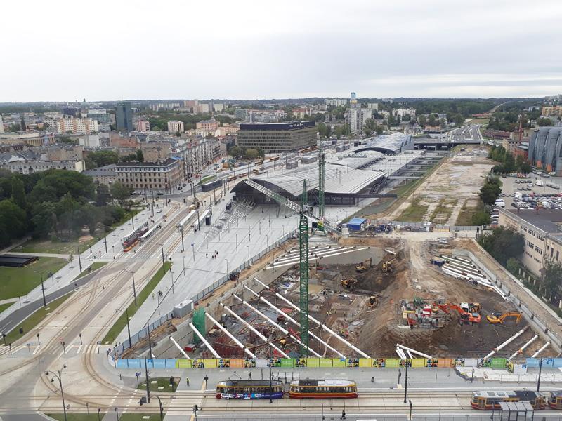 Ba Lan đang đẩy mạnh xây dựng cơ sở hạ tầng hiện đại trong chiến dịch ứng cử đăng cai Hội chợ Quốc tế EXPO 2022 tại Lodz – thành phố lớn thứ ba của nước này. Ảnh: H.H