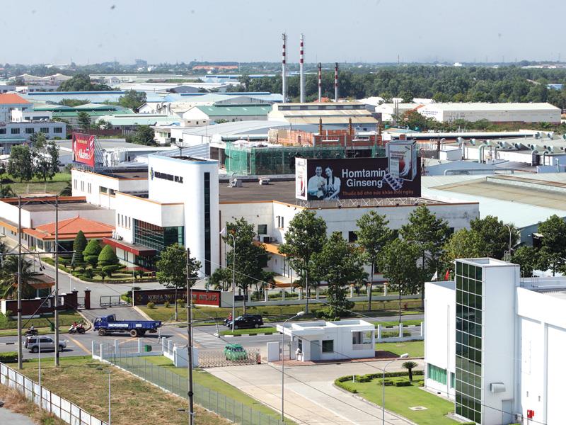 Khu công nghiệp VSIP Bình Dương do Becamex liên doanh với Tập đoàn Sembcorp (Singapore) đầu tư.
