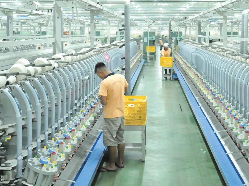 Nhà máy 3 vạn cọc sợi tổng vốn đầu tư trên 400 tỷ đồng của Công ty cổ phần Đầu tư thương mại quốc tế  Minh Long tại TP. Thái Bình