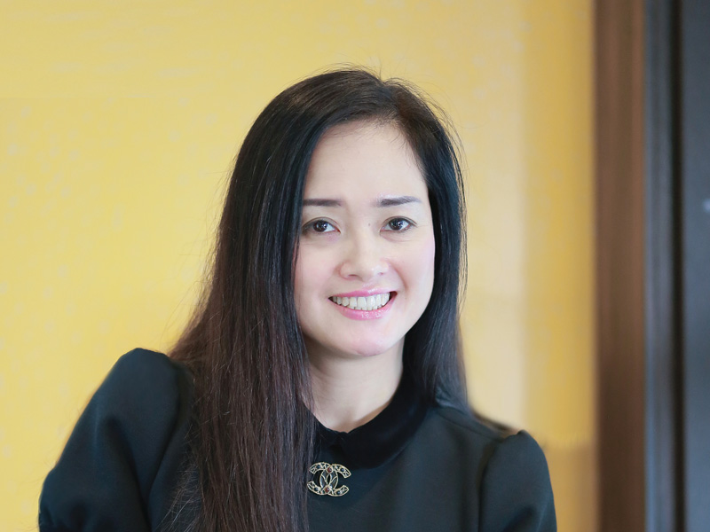 Bà Nguyễn Thị Trà My, người sáng lập, Chủ tịch HĐQT Công ty cổ phần CSC Việt Nam, Phó chủ tịch HĐQT Tập đoàn PAN.