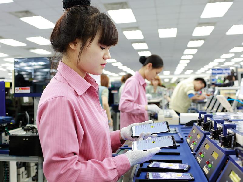 Một điều quan trọng đã làm nên thành công của Samsung Việt Nam chính là những nhân viên Việt Nam. Ảnh: Đức Thanh