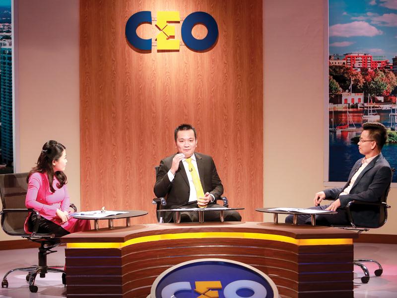 doanh nhân Đỗ Hữu Thanh ngồi ở vị trí CEO.