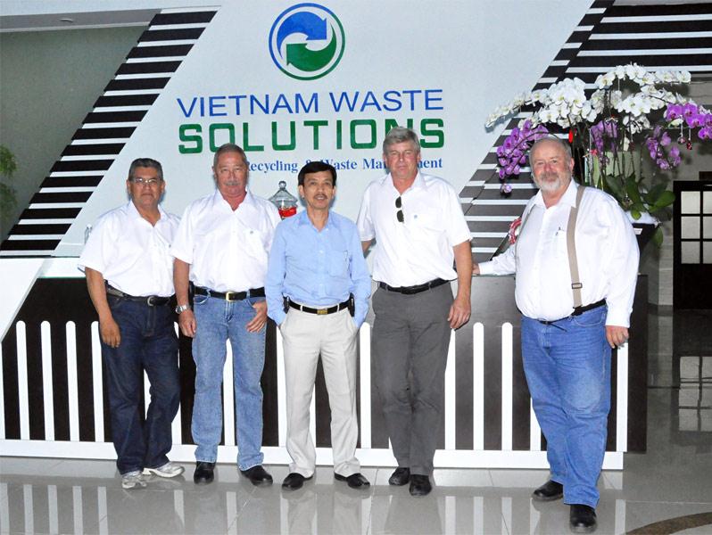 Công ty VWS là doanh nghiệp nước ngoài đầu tiên tham gia xã hội hóa trong lĩnh vực xử lý môi trường