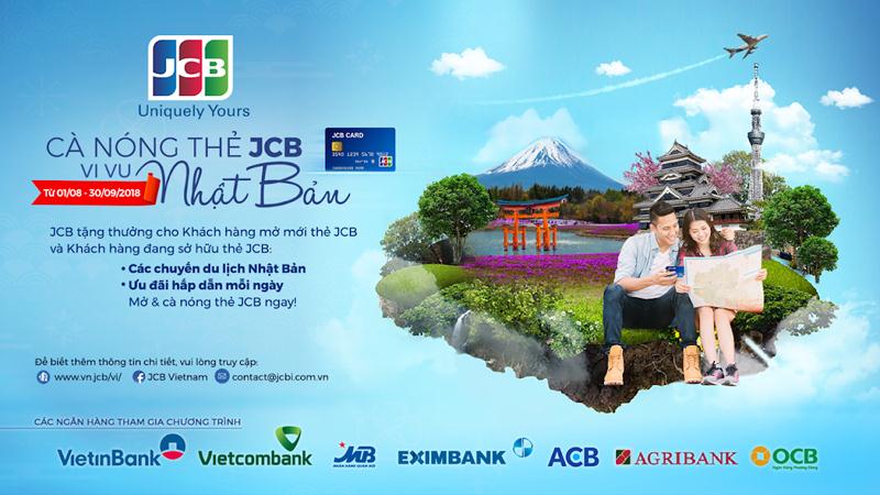 Tích cực chi tiêu qua thẻ JCB để có cơ hội ghé thăm đất nước Nhật Bản xinh đẹp!
