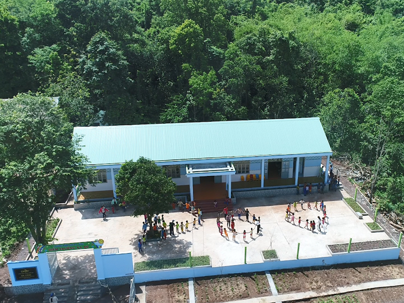 Ngôi trường thứ 87 được Quỹ Cargill Cares xây dựng tại tỉnh Quảng Trị.