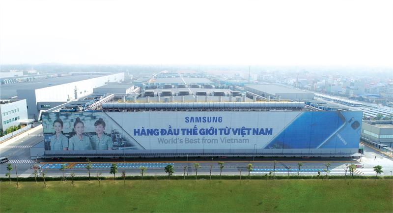 Hội nghị Tổng kết 30 năm thu hút FDI cũng là một cơ hội để Việt Nam xúc tiến đầu tư trong giai đoạn tới với quy mô lớn hơn. Trong ảnh: Tổ hợp Samsung Electronics Vietnam Thái Nguyên - SEVT. Ảnh: Đức Thanh