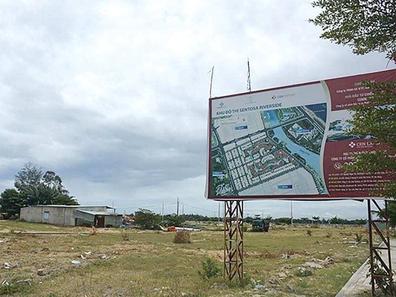 Khu đô thị 7B - một trong 6 khu đất được tỉnh Quảng Nam đối ứng cho Công ty Bách Đạt khi thực hiện hợp đồng BT.