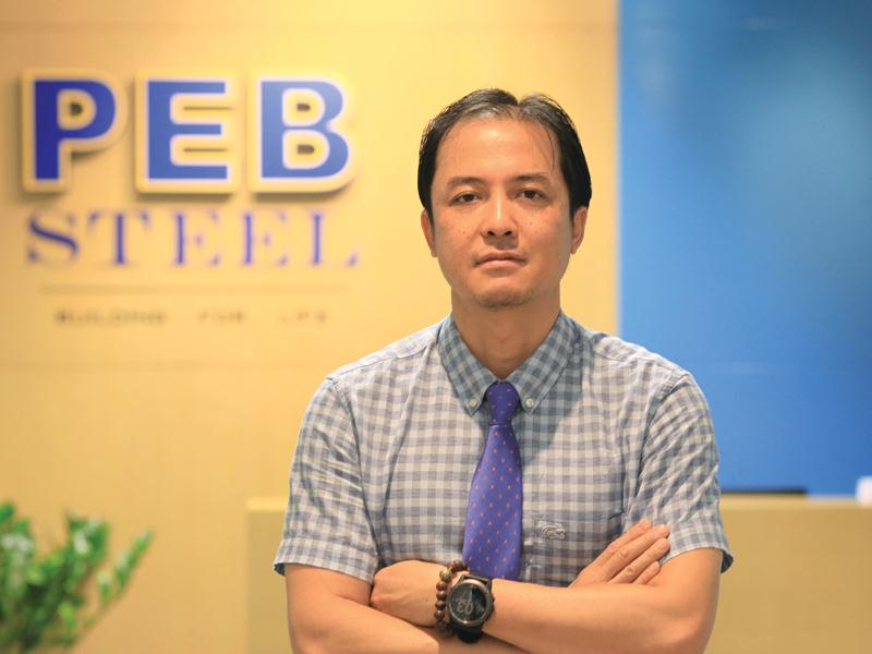 Ông Trương Khôi Nguyên, Tổng giám đốc Văn phòng PEB Steel tại miền Bắc