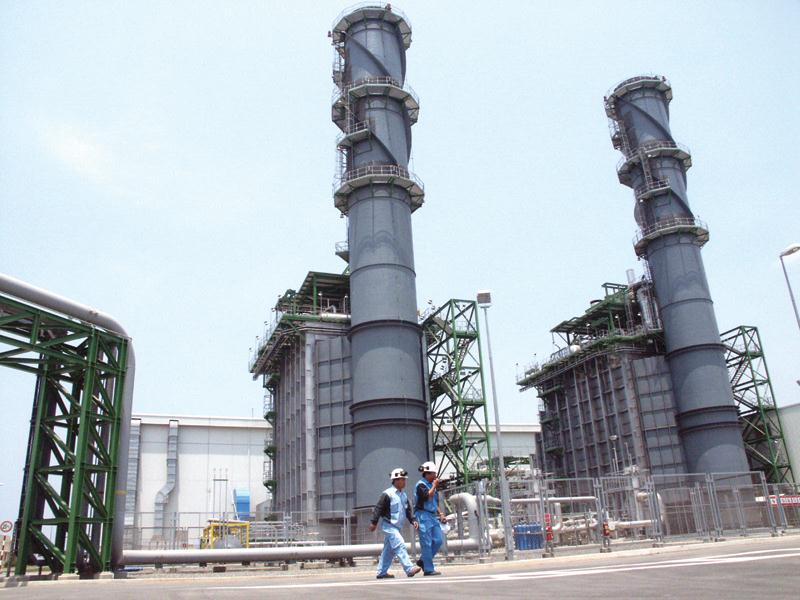 Hoạt động của các nhà máy nhiệt điện Phú Mỹ phụ thuộc vào nguồn cung khí thiên nhiên. Ảnh: T.H