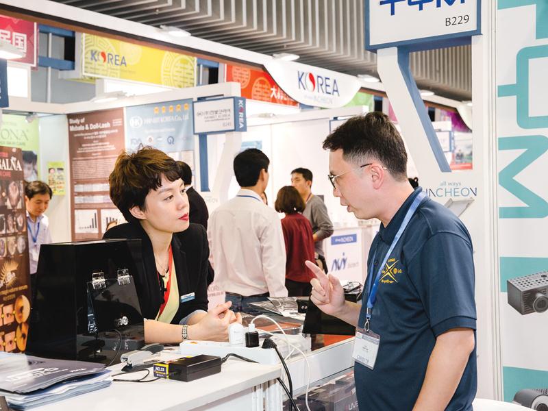 Vietnam Expo mang đến nhiều cơ hội hợp tác cho các doanh nghiệp.