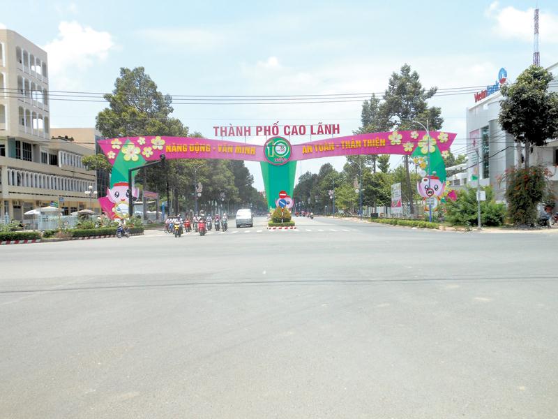 TP. Cao Lãnh được định hướng là một trong 3 cửa ngõ chính đón khách du lịch đến với tỉnh Đồng Tháp.