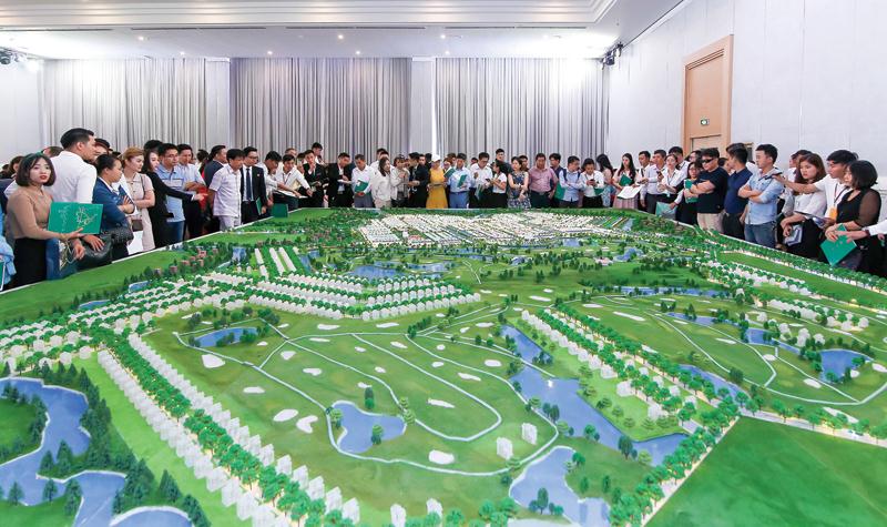 Giới thiệu Dự án Biên Hòa NewCity của Công ty cổ phần bất động sản Hưng Thịnh tại TP. Biên Hòa (Đồng Nai). Ảnh: Gia Huy
