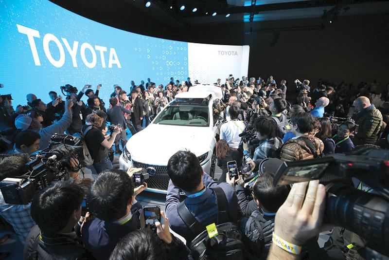 Buổi ra mắt xe tự lái siêu cấp của Toyota tại CES 2019.