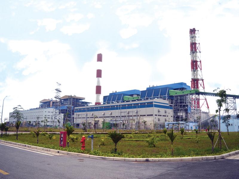 Toàn cảnh Nhà máy Nhiệt điện Thái Bình. Ảnh: Phương Liên