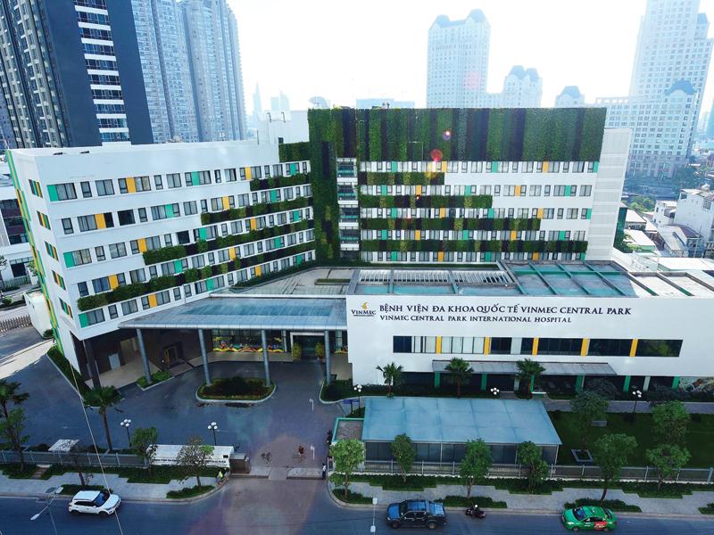 Bệnh viện Đa khoa quốc tế Vinmec Central Park, một bệnh viện tư thành công tại Việt Nam. Ảnh: Lê Toàn