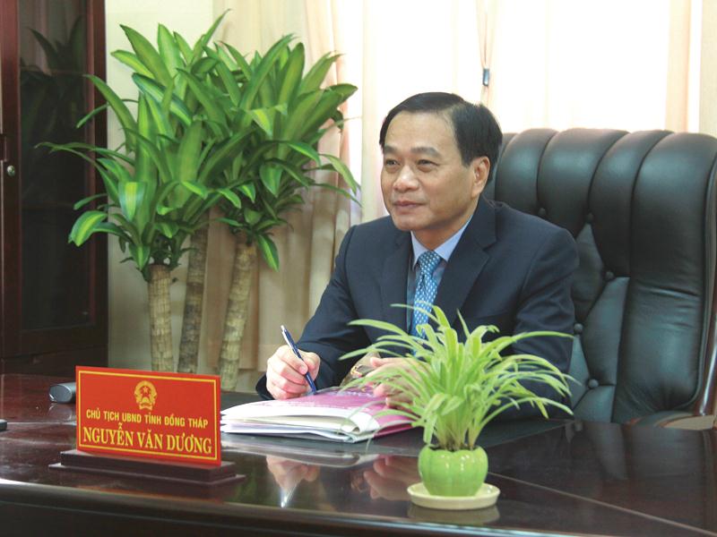 Ông Nguyễn Văn Dương, Chủ tịch UBND tỉnh Đồng Tháp.