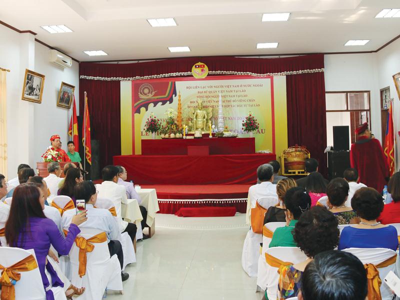 Ngày Quốc tổ Việt Nam toàn cầu lần thứ 2 được tổ chức tại Lào năm 2019.