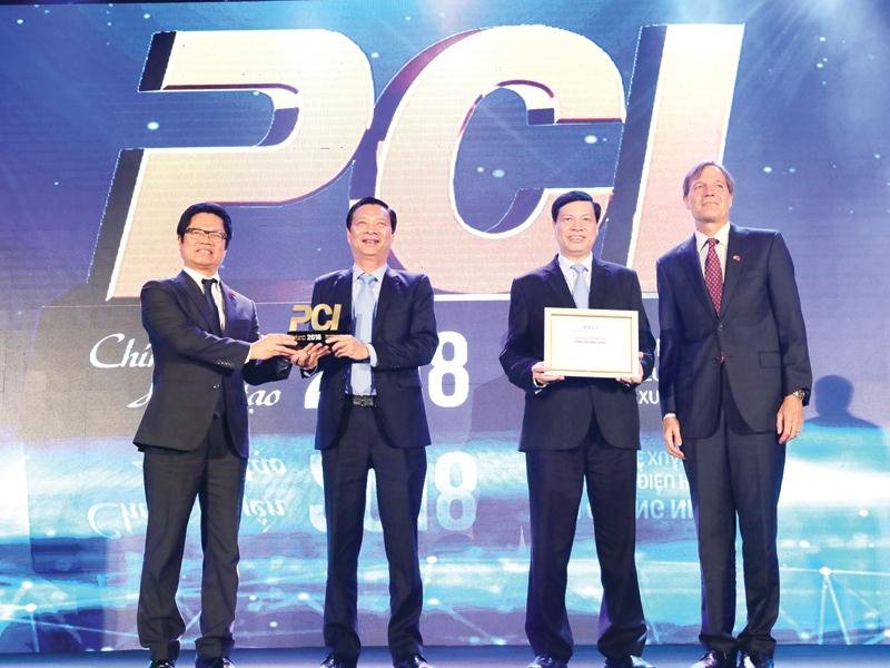 Năm 2018 là năm thứ hai liên tiếp, Quảng Nĩnh giữ ngôi vị quán quân trong Bảng Xếp hạng PCI cả nước.