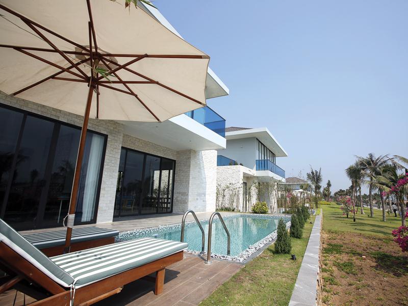 Dự án nghỉ dưỡng vẫn thu hút nhiều nhà đầu tư. Trong ảnh: Alba Resort, một Dự án nghỉ dưỡng tại Phú Yên. Ảnh: Đức Thanh