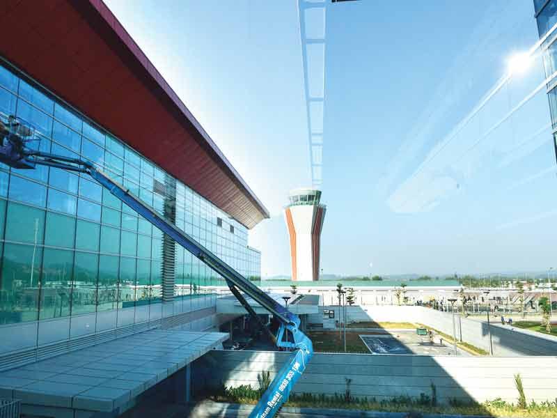 Cảng hàng không quốc tế Vân Đồn - sân bay đầu tiên tại Việt Nam do tư nhân xây dựng. Ảnh: Đức Thanh
