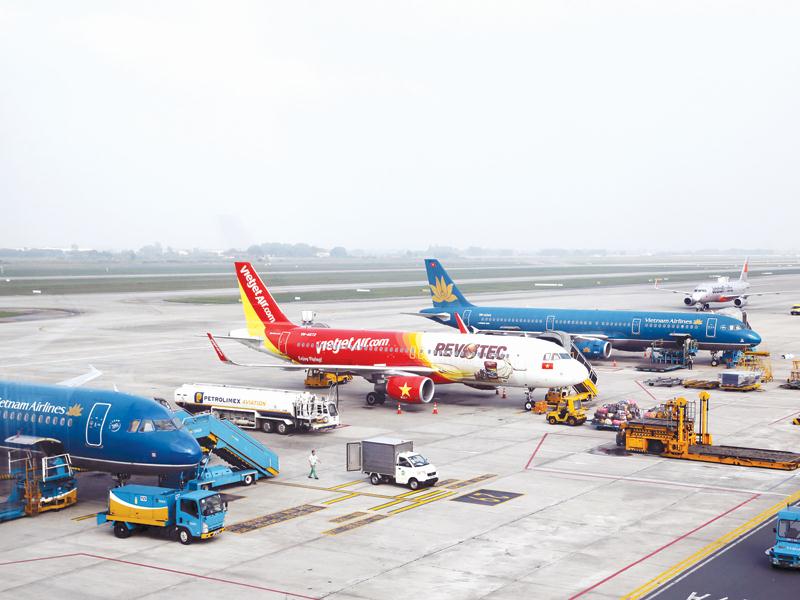Thị trường hàng không Việt Nam đang phát triển nóng, dẫn đến khủng hoảng thiếu nhân lực chuyên ngành kỹ thuật cao. Ảnh: Đức Thanh