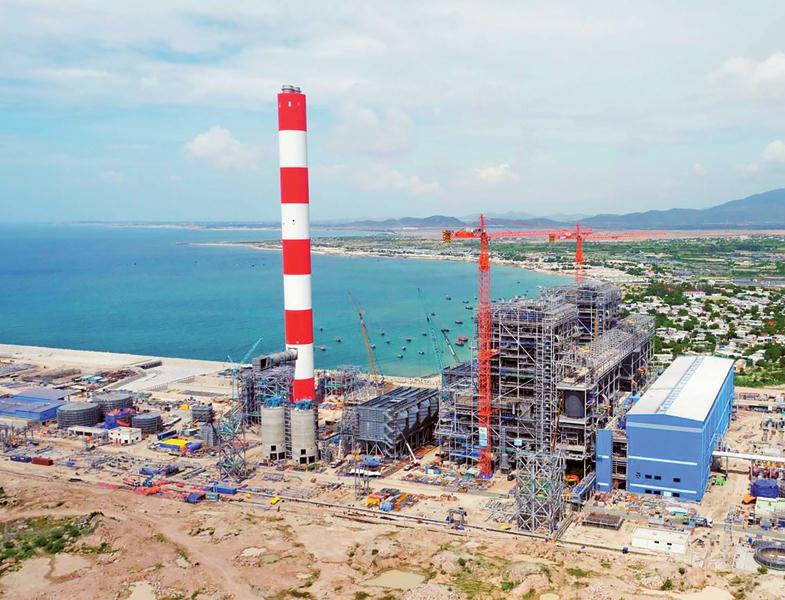 Nhà máy Nhiệt điện Vĩnh Tân 1 tại Bình Thuận có sự hiện diện của dòng vốn Trung Quốc qua hợp đồng EPC.