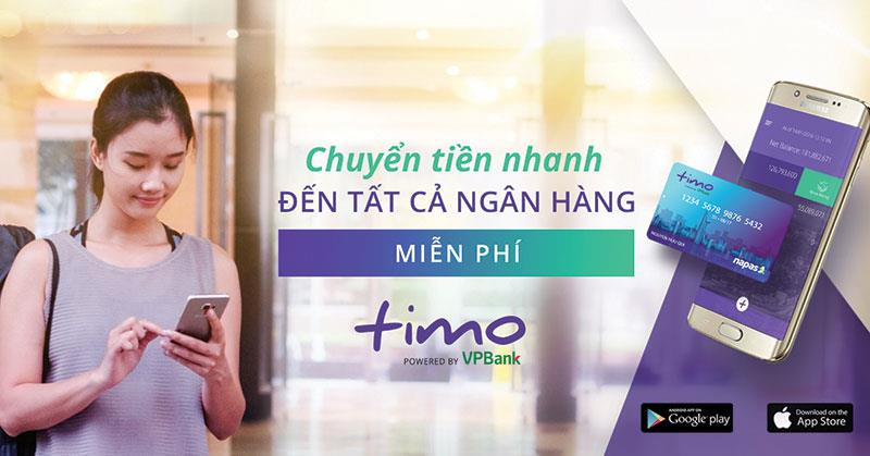 Timo là ngân hàng số đầu tiên của Việt Nam, được VPBank hậu thuẫn.