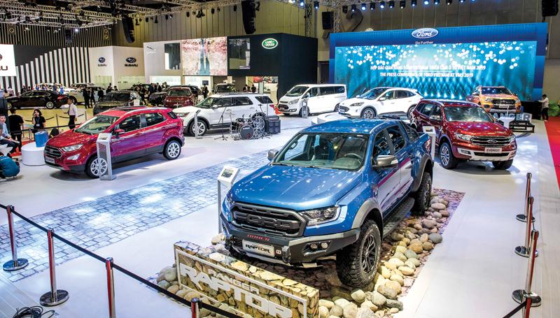 Ford Việt Nam mang tới VMS 2019 một phổ phong phú các dòng sản phẩm SUV và thương mại vốn là thế mạnh lâu đời của Tập đoàn Ford Motor.