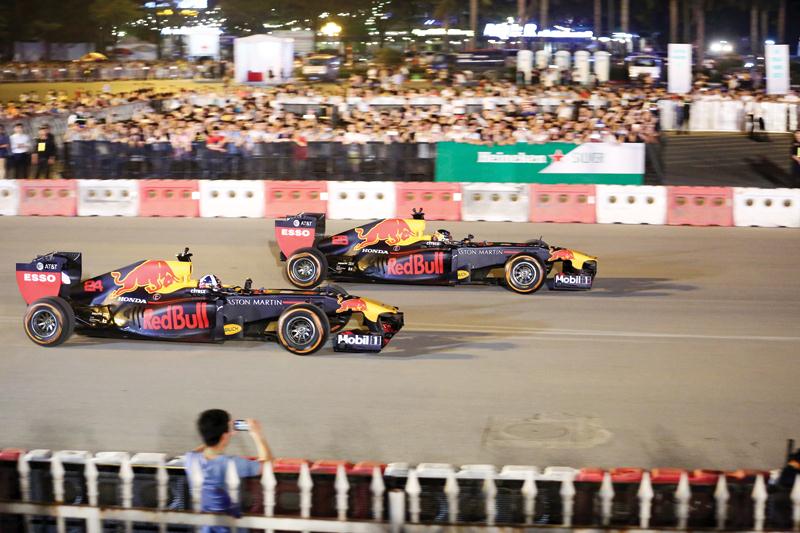 Chặng đua F1 Hà Nội được kỳ vọng sẽ mang đến doanh thu lớn cho ngành du lịch Thủ đô. Ảnh: Đ.T