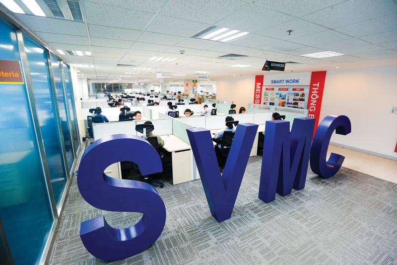 Trung tâm Nghiên cứu và Phát triển điện thoại di động Samsung Việt Nam (SVMC) tại tòa nhà PVI (Hà Nội). Ảnh: Samsung