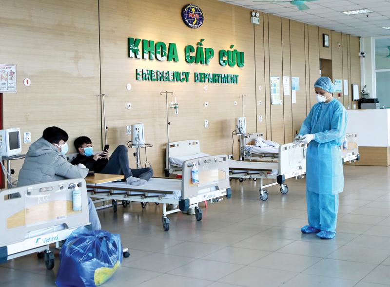 Bệnh viện Bệnh nhiệt đới Trung ương là một trong những cơ sở tiếp nhận và điều trị cho bệnh nhân và người nghi nhiễm Covid-19.