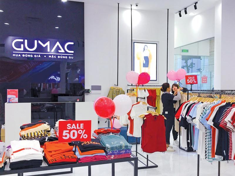 Cùng với kế hoạch mở rộng chuỗi cửa hàng, Gumac đang đẩy mạnh kênh thương mại điện tử.