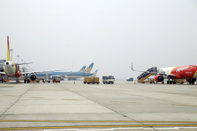 Mở rộng Sân bay Nội Bài là một trong những Dự án trọng điểm cần sớm thực hiện. Ảnh: Đức Thanh