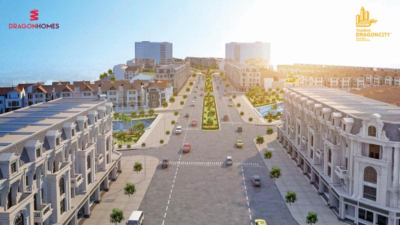 Dự án khu đô thị phức hợp Thái Bình Dragon City - dấu mốc đánh dấu bước phát triển quan trọng của DragonGroup trong lĩnh vực bất động sản.