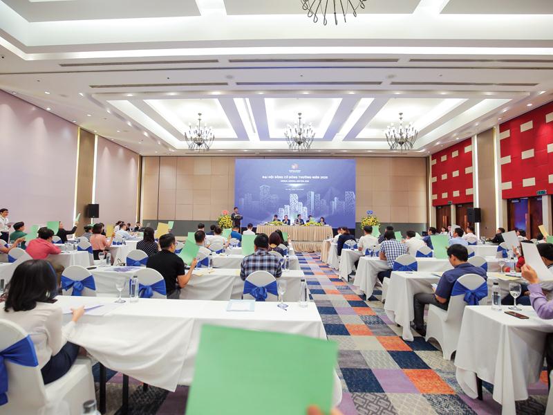 Cuộc họp Đại hội đồng cổ đông của Văn Phú - Invest năm 2020.