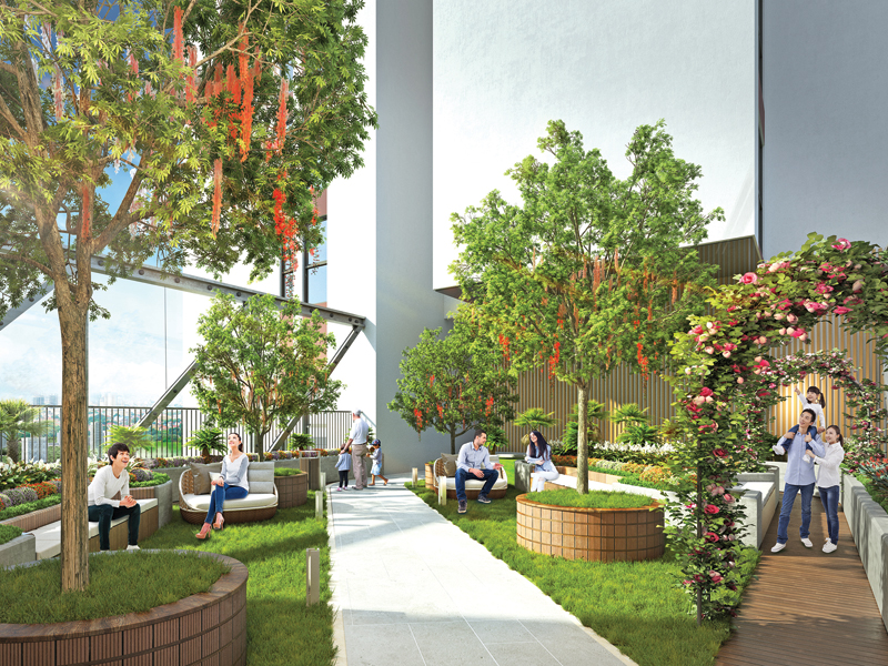  Dự án The Terra - An Hưng của chủ đầu tư Văn Phú - Invest với thiết kế kiến trúc xanh.