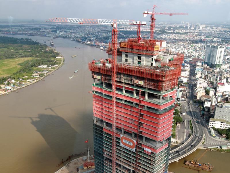 Hàng trăm Dự án bất động sản ở TP.HCM, Đà Nẵng... đang đợi cơ chế tháo gỡ để khởi động lại. Ảnh: Lê Toàn
