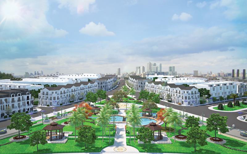 The North Hoi An Urban với hệ thống công viên, các khu vườn yên tĩnh và nhiều tiện ích nội - ngoại khu đẳng cấp.