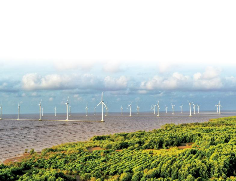 Xây dựng Dự án điện gió ngoài khơi đang là cuộc đua hấp dẫn đối với các nhà đầu tư lớn.