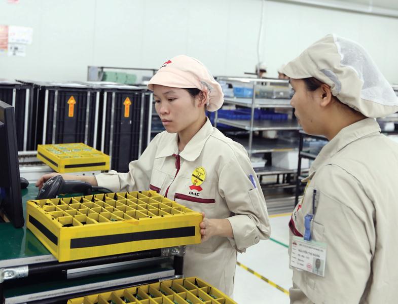 Các nhà đầu tư nước ngoài luôn đánh giá cao về điểm đến đầu tư Việt Nam. Trong ảnh: Nhà máy của UMC (Nhật Bản) tại Việt Nam.