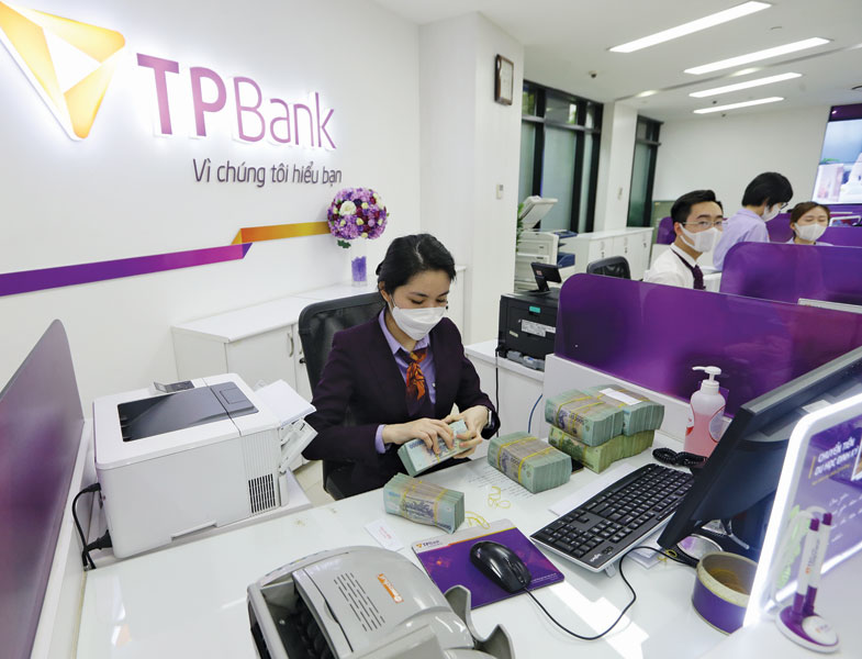 TPBank là một trong những ngân hàng được nới hạn mức tín dụng năm 2020. Ảnh: Đức Thanh