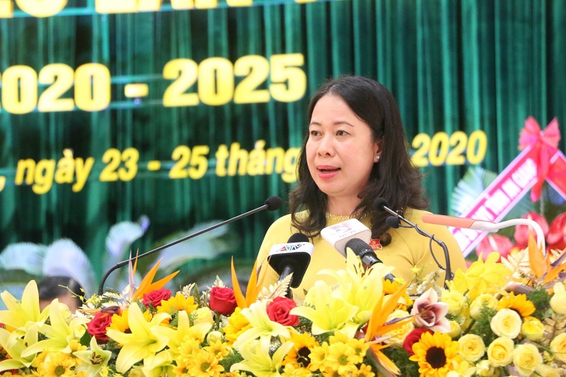 Bà Võ Thị Ánh Xuân tái đắc cử Bí thư Tỉnh ủy An Giang khóa XI nhiệm kỳ 2020- 2025.